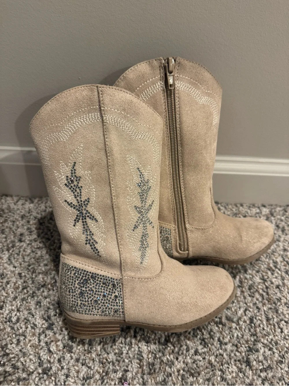 Steve Madden Rhinestone Western Boots